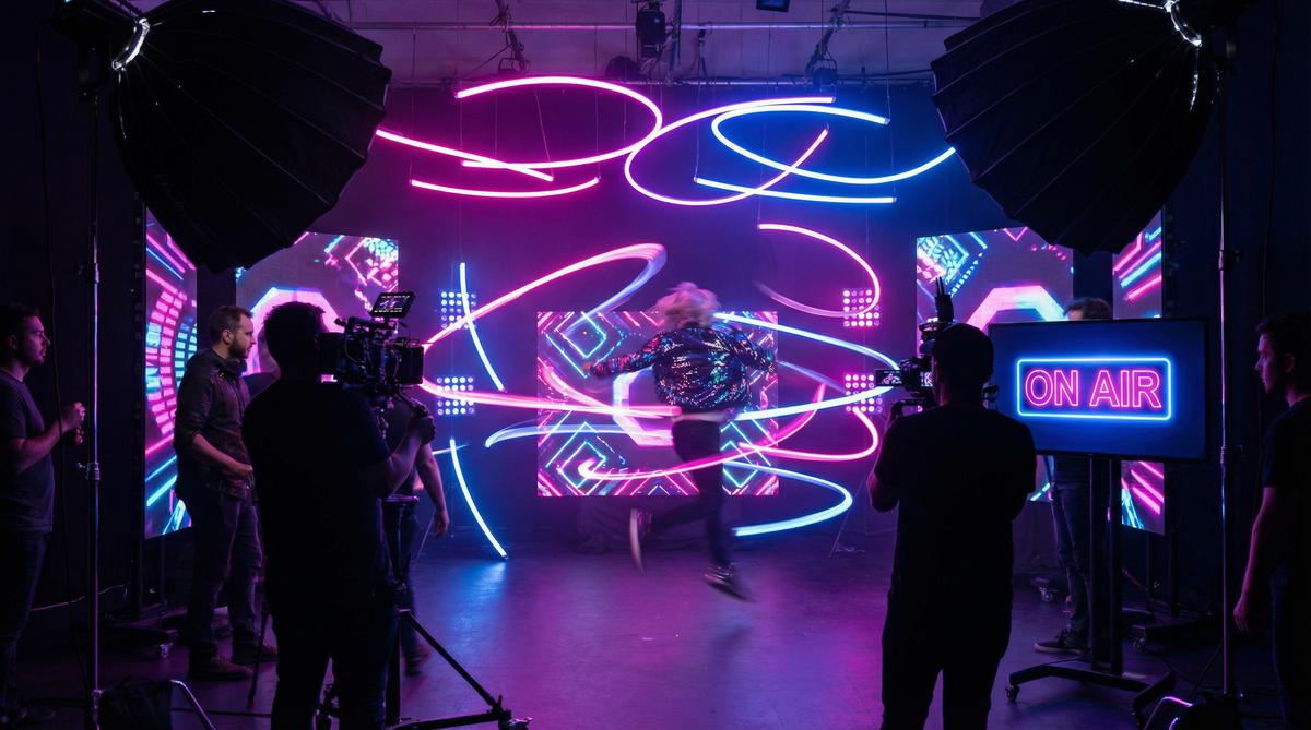 糖心霓虹舞蹈MV视频